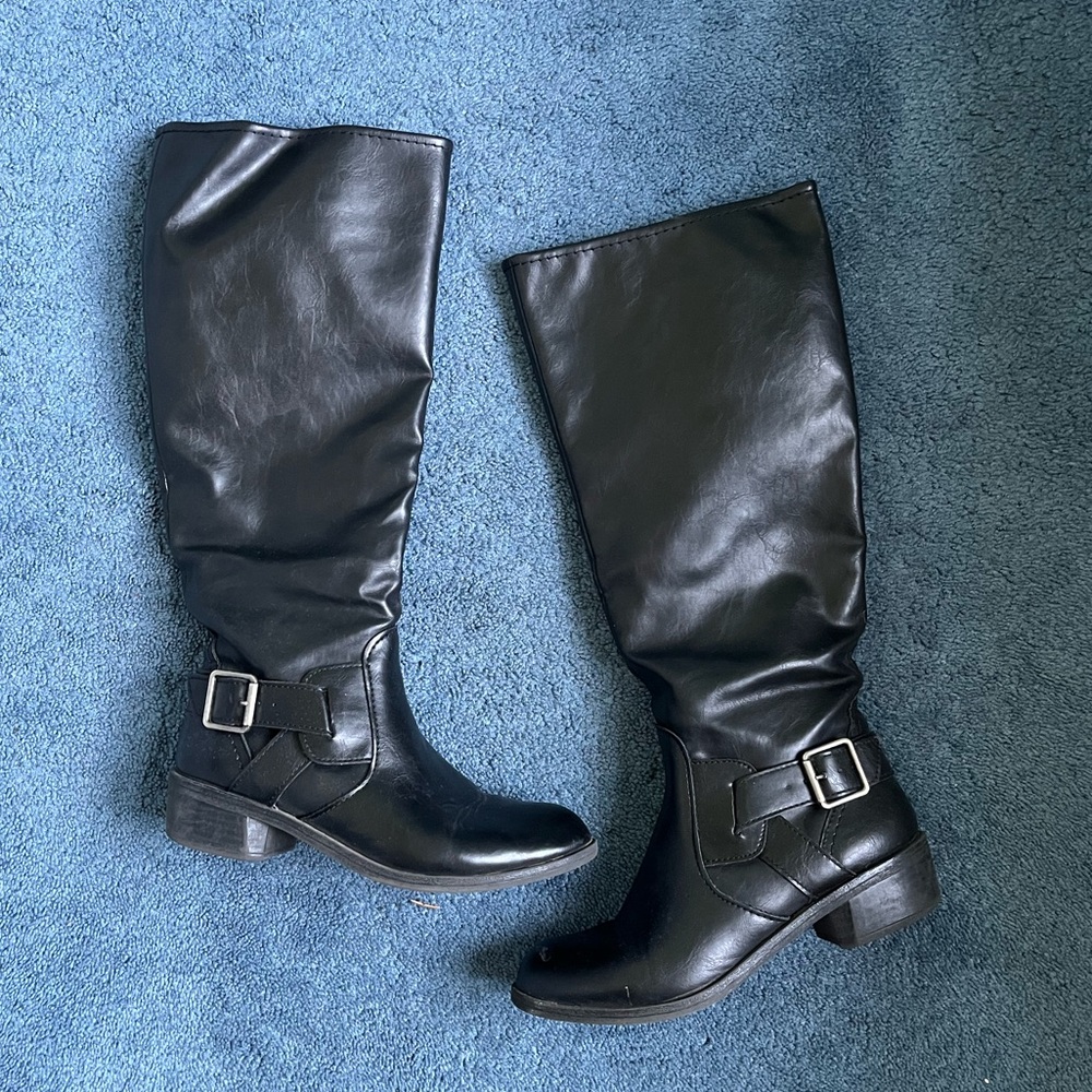 Arizona Jeans Dylan Riding Boots Black Size 6